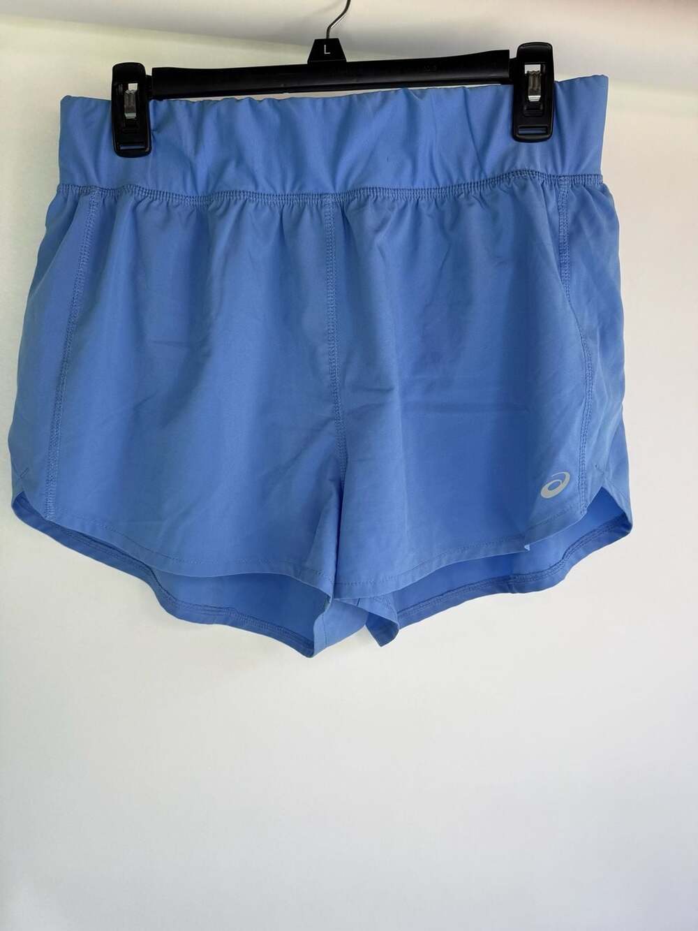 ASICS Women's Blue Athletic Running Training Shorts with Pockets